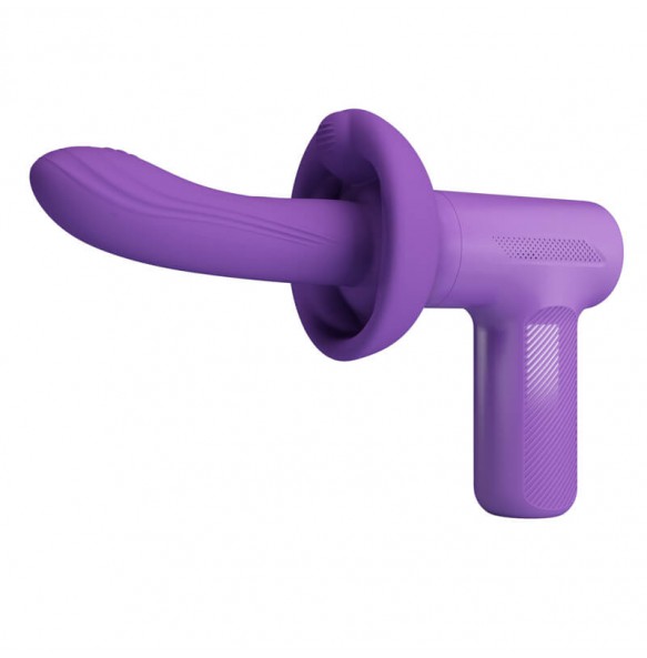 PRETTY LOVE - VITO Super Powerful Thrusting Massage Gun (Chargeable - Purple)